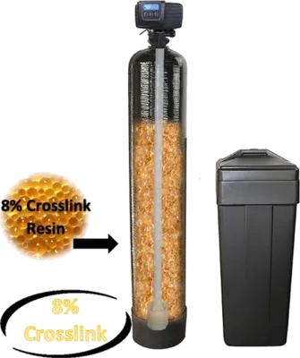 AFWFilters Fleck 5600SXT 48,000 Grain Water Softener Digital SXT Metered Whole House System, Pentair tank