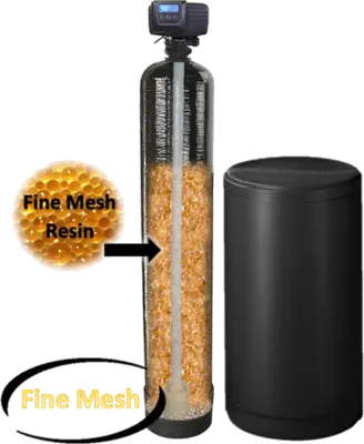 AFWFilters Iron Pro 2 On Demand Whole Home Water Softener and Iron Filter with Fine Mesh Resin, Fleck 5600SXT and Pentair tank