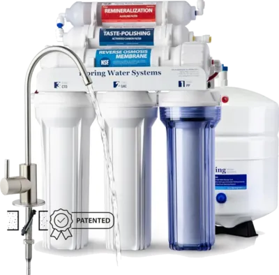 iSpring RCC7AK 6-Stage 75 GPD Alkaline Under-Sink Reverse Osmosis System