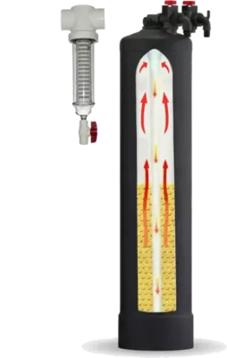 SoftPro Whole House Chlorine+ Upflow Catalytic Carbon Filter (Quality Water Treatment)